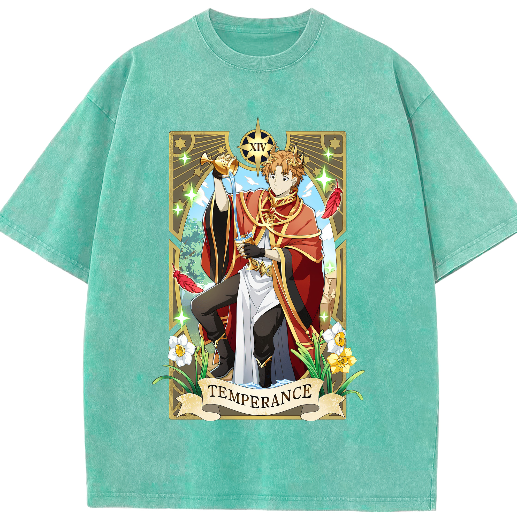 （画像用） 文豪ストレイドッグス Bungo Stray Dogs 綿100% ヴィンテージ風 半袖Tシャツ（フロントプリント）